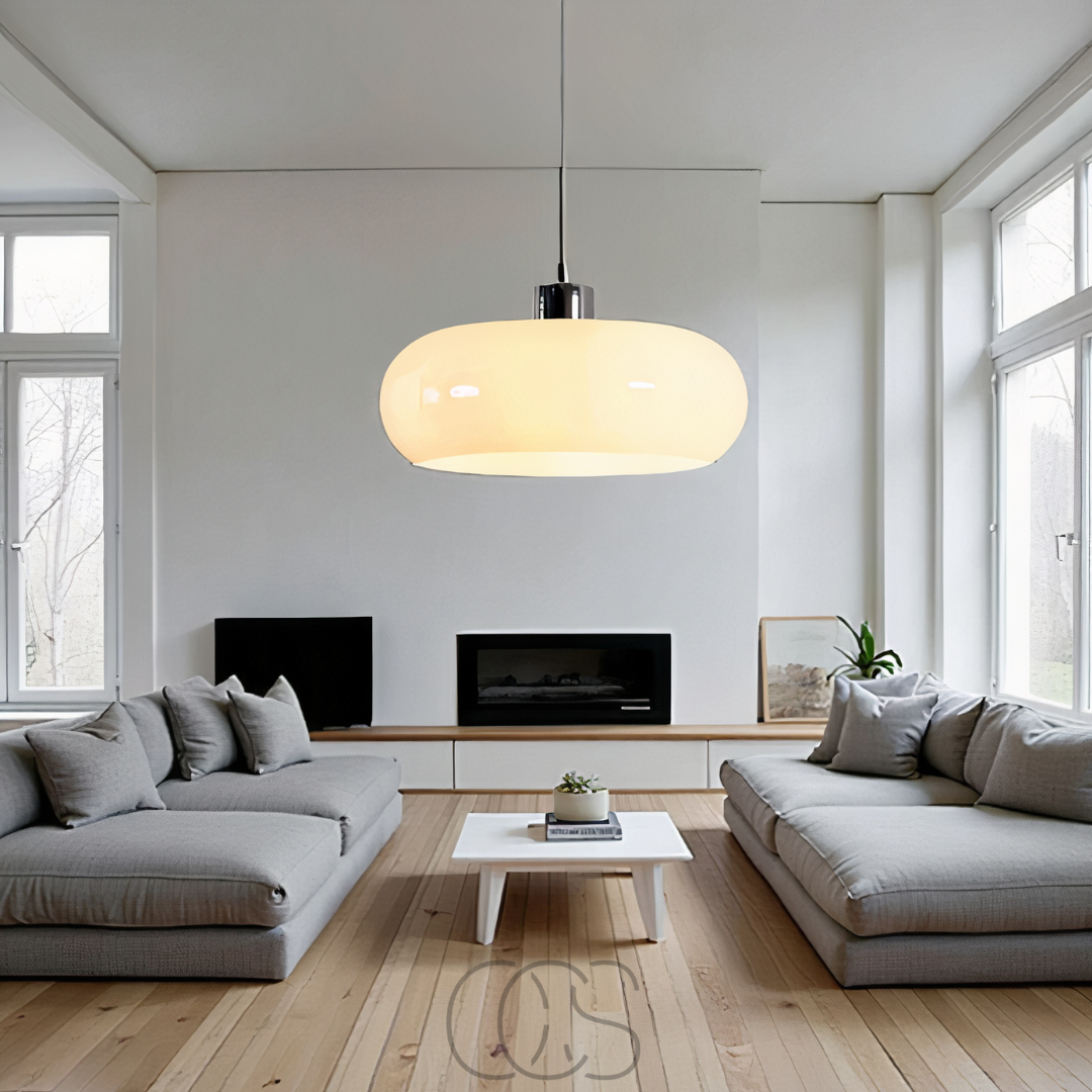 Cleroa – Nordic retro pendant lamp - mouth-blown glass & Scandinavian design