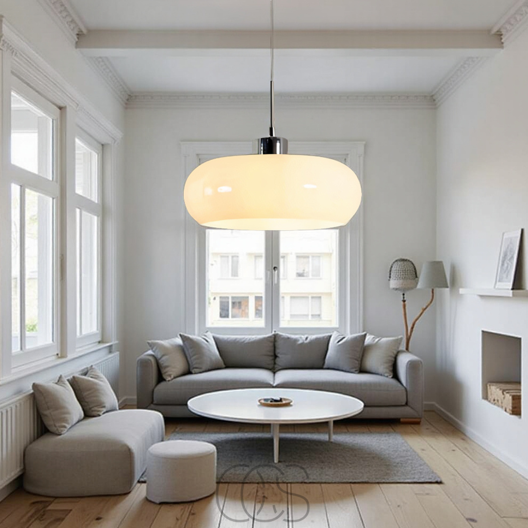 Cleroa – Nordic retro pendant lamp - mouth-blown glass & Scandinavian design