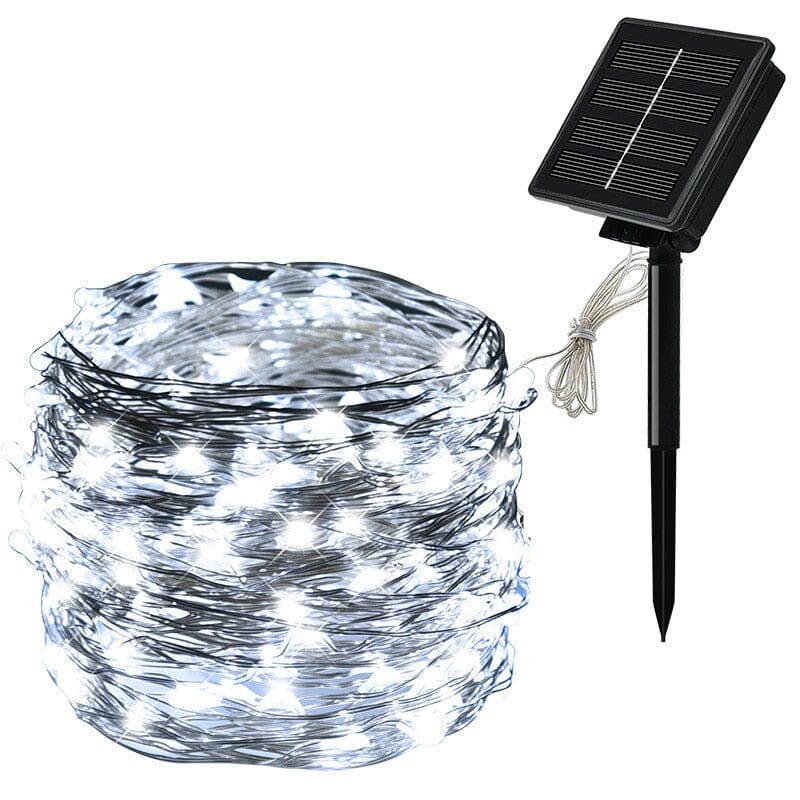 Round Solar LED Fairy Lights