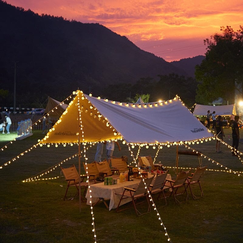 Round Solar LED Fairy Lights