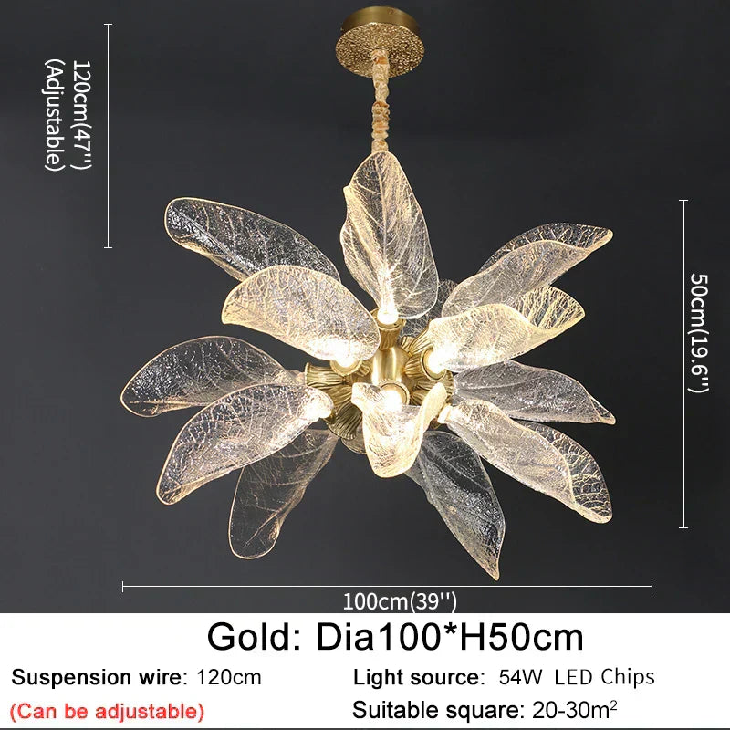 Valora Lily-Inspired Chandelier