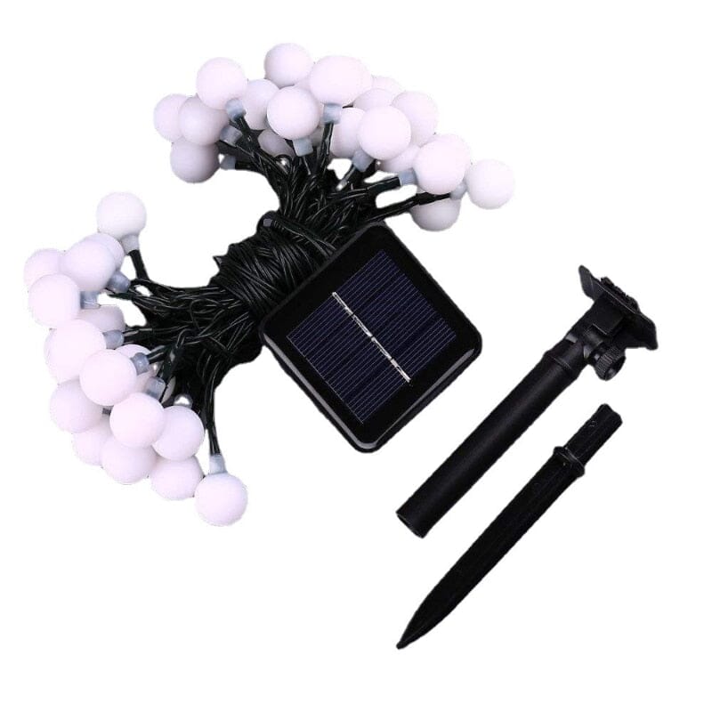 Round Solar LED Fairy Lights