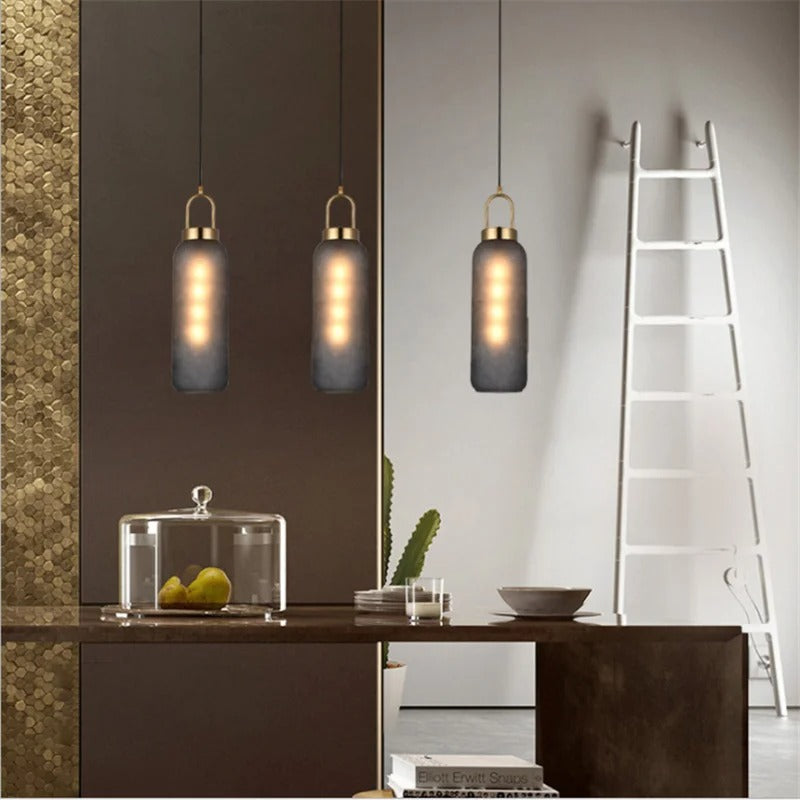 Solara Glass Accent Lamp