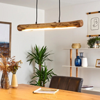 Cleroa - Dimmable wooden pendant lamp