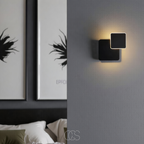 Cleroa - Double cube wall lamp
