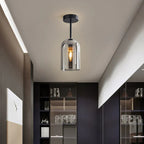 Cleroa - Glass Vintage LED ceiling lamp