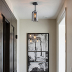 Cleroa - Glass Vintage LED ceiling lamp