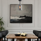Cleroa - Glass Vintage LED ceiling lamp