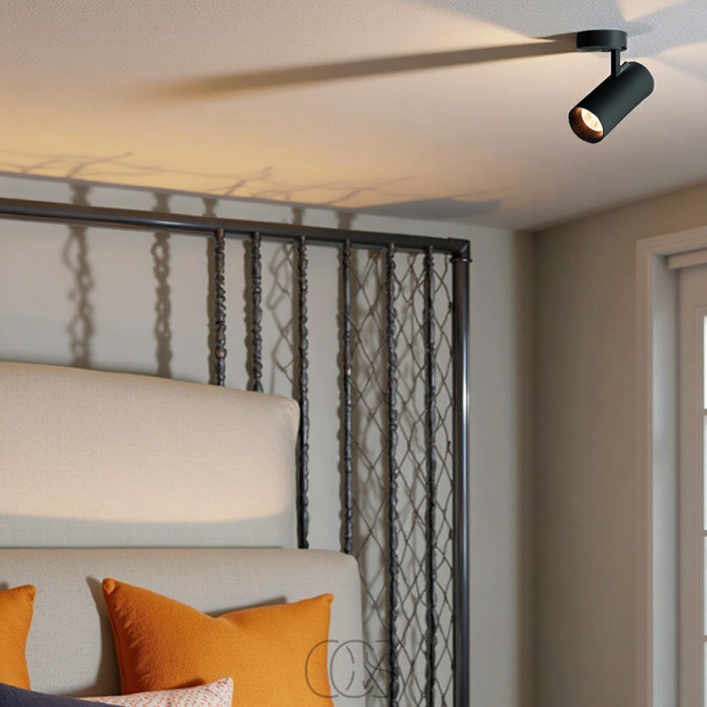 Cleroa - LED Ceiling Spot Single - sleek design, focused light