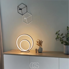 Cleroa - LED Table Lamp Double Ring