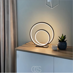 Cleroa - LED Table Lamp Double Ring