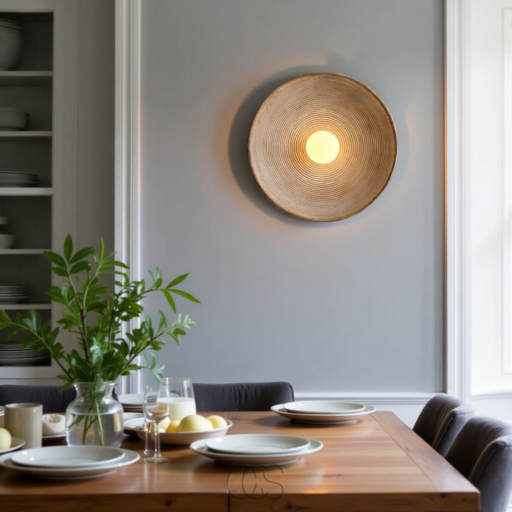 Cleroa - Luxus LED fali lámpa - tál alakú