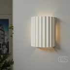 Cleroa - Lampada da parete LED minimalista - Luce verso il basso e verso l'alto