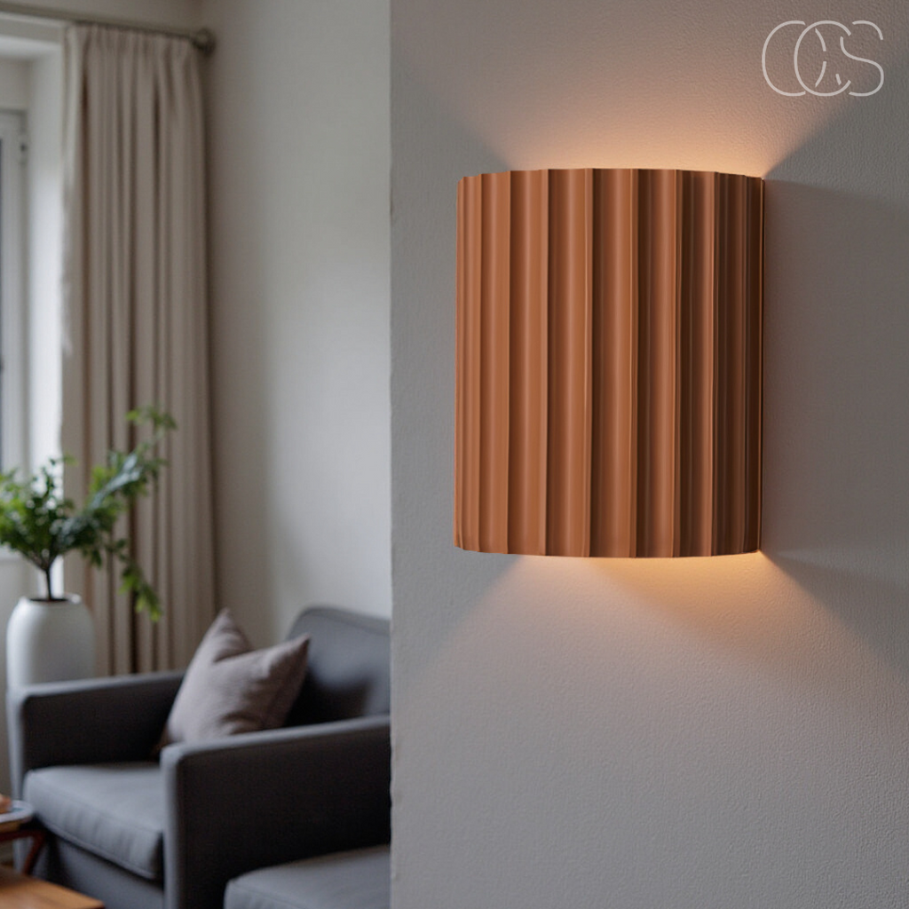 Cleroa - Lampada da parete LED minimalista - Luce verso il basso e verso l'alto