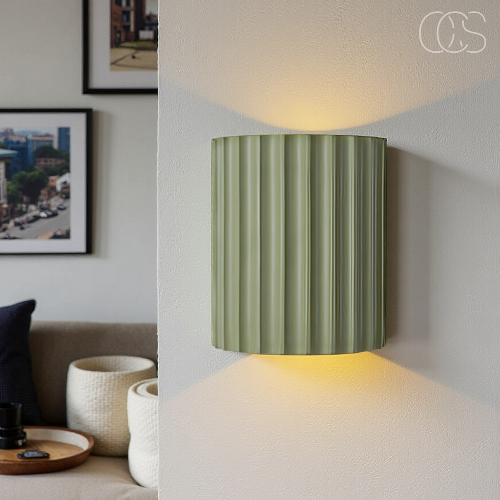 Cleroa - Lampada da parete LED minimalista - Luce verso il basso e verso l'alto