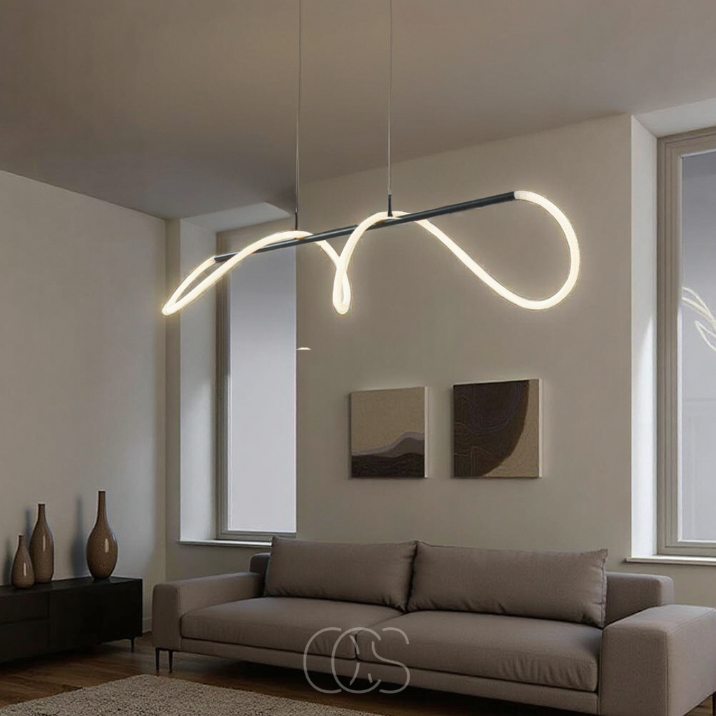 Cleroa - Pendant lamp with LED tubes - Modern design