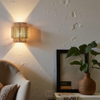 Cleroa - Rattan Boho Wall Lamp
