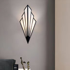 Cleroa - Wall lamp with geometric diamond design
