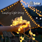 Round Solar LED Fairy Lights