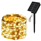 Round Solar LED Fairy Lights